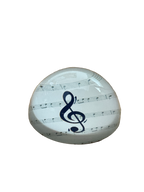 Treble Clef Paperweight, Joy
