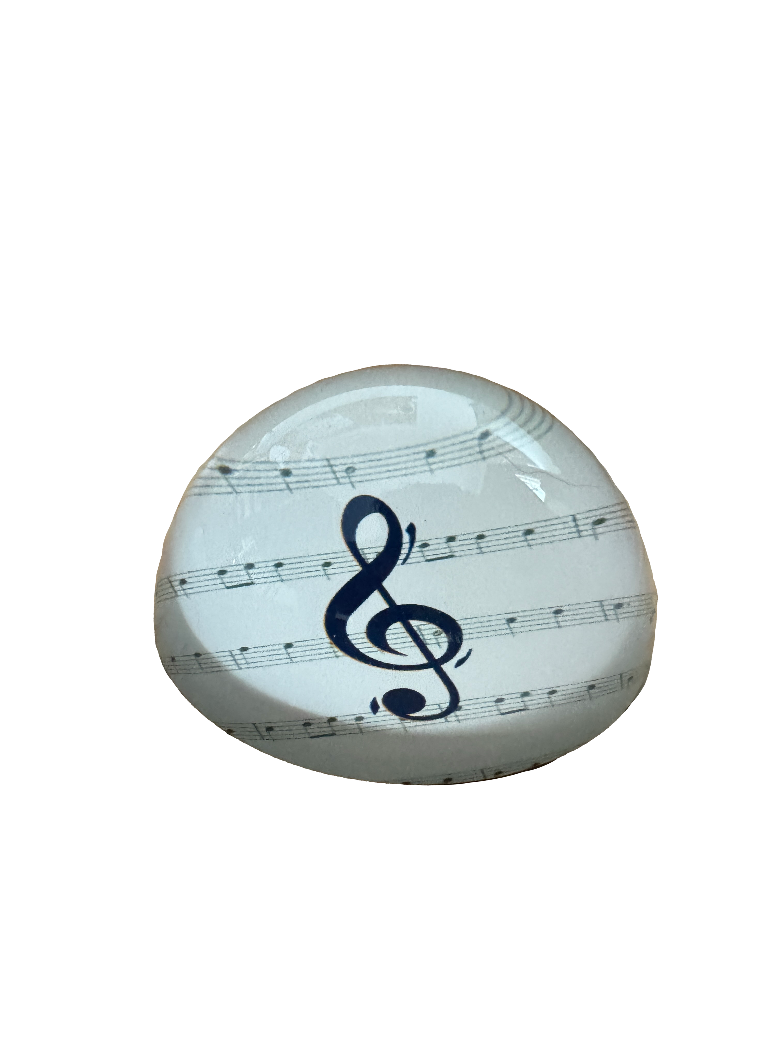 Treble Clef Paperweight, Joy