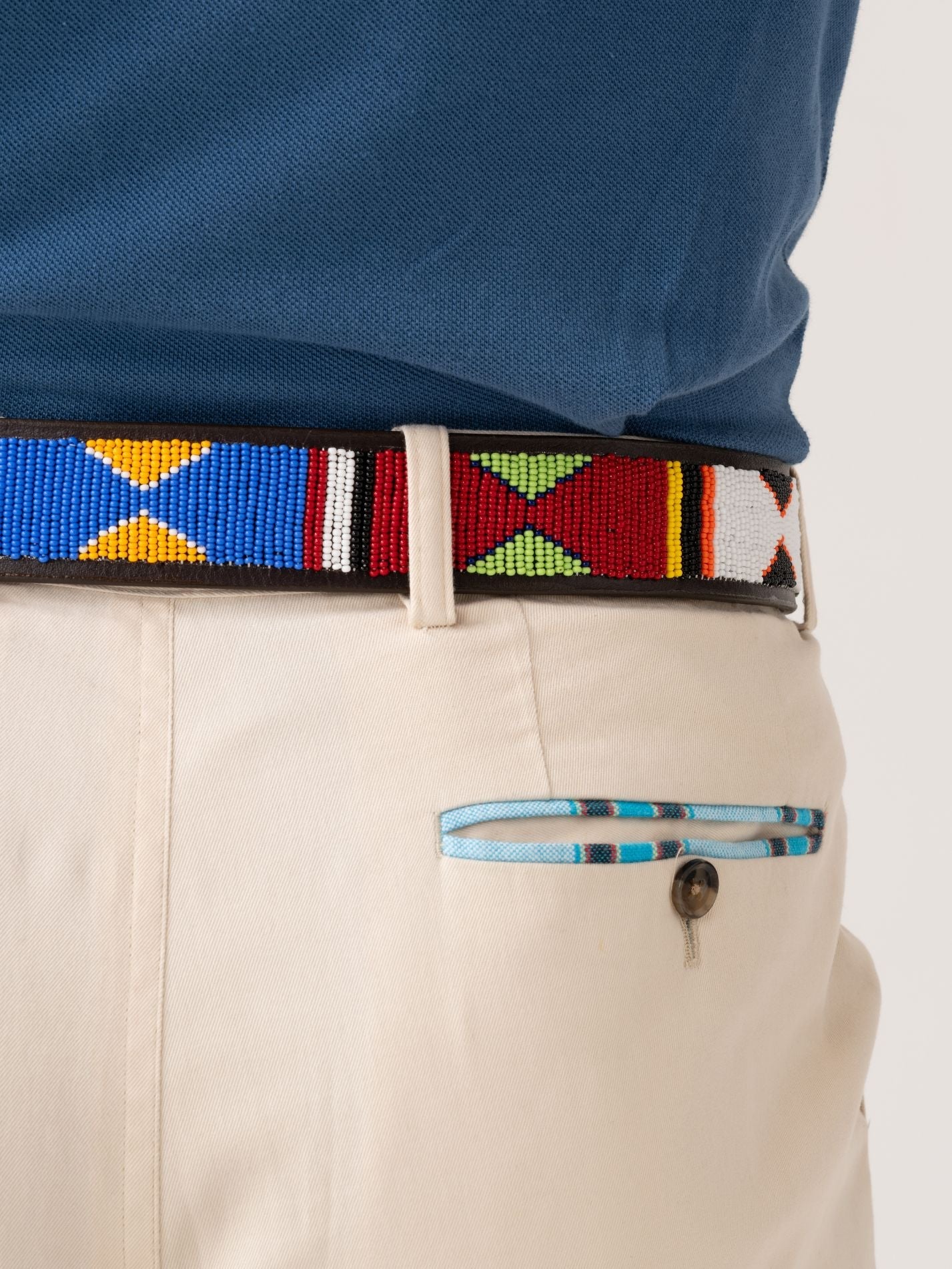 Beaded Belt - Jua (Wide)