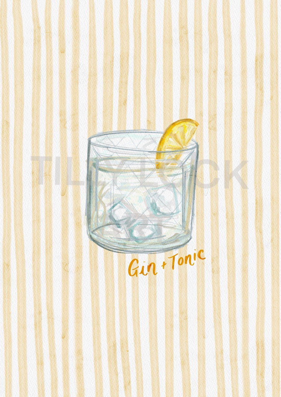 STRIPY G & T