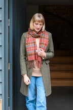 Antique Royal Stewart Tartan Cashmere Scarf