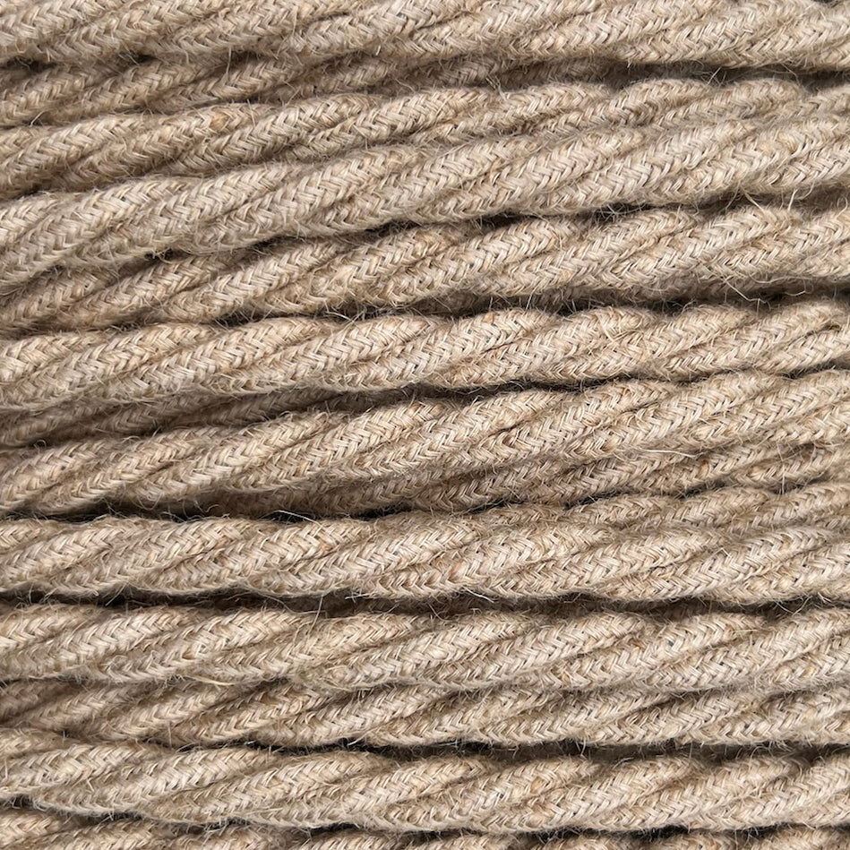 Jute - Lola's Leads EU Fabric Extension Cable