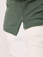 Khaki Classic-fit Polo Shirt