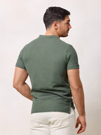 Khaki Classic-fit Polo Shirt