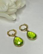 Kiera Verde Green Drop Earrings