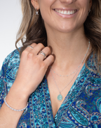 Silver Kiss Huggie Earrings