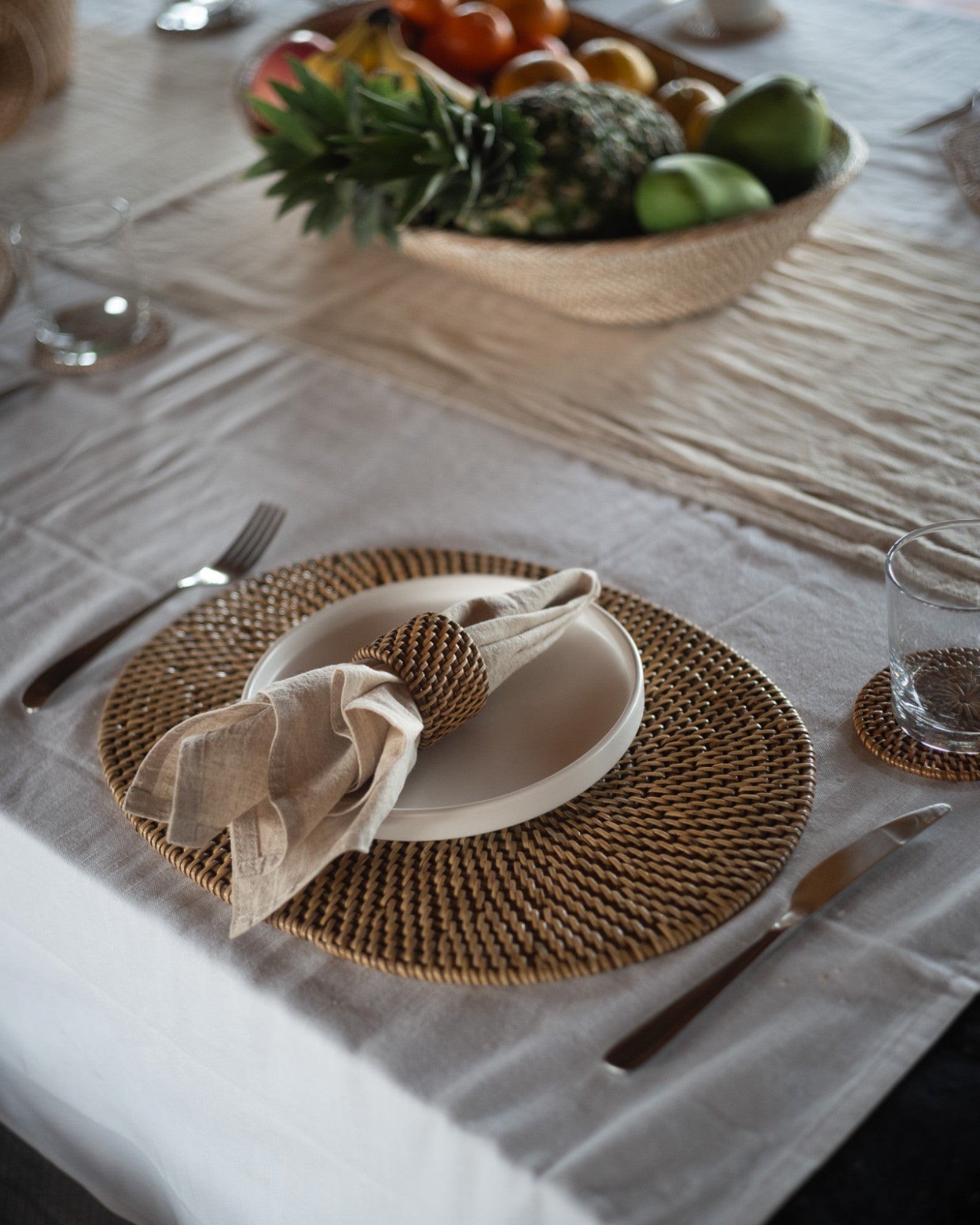 Talise Oval Placemat Set of 2