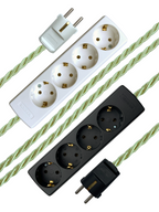 Pistachio - Lola's Leads EU Fabric Extension Cable
