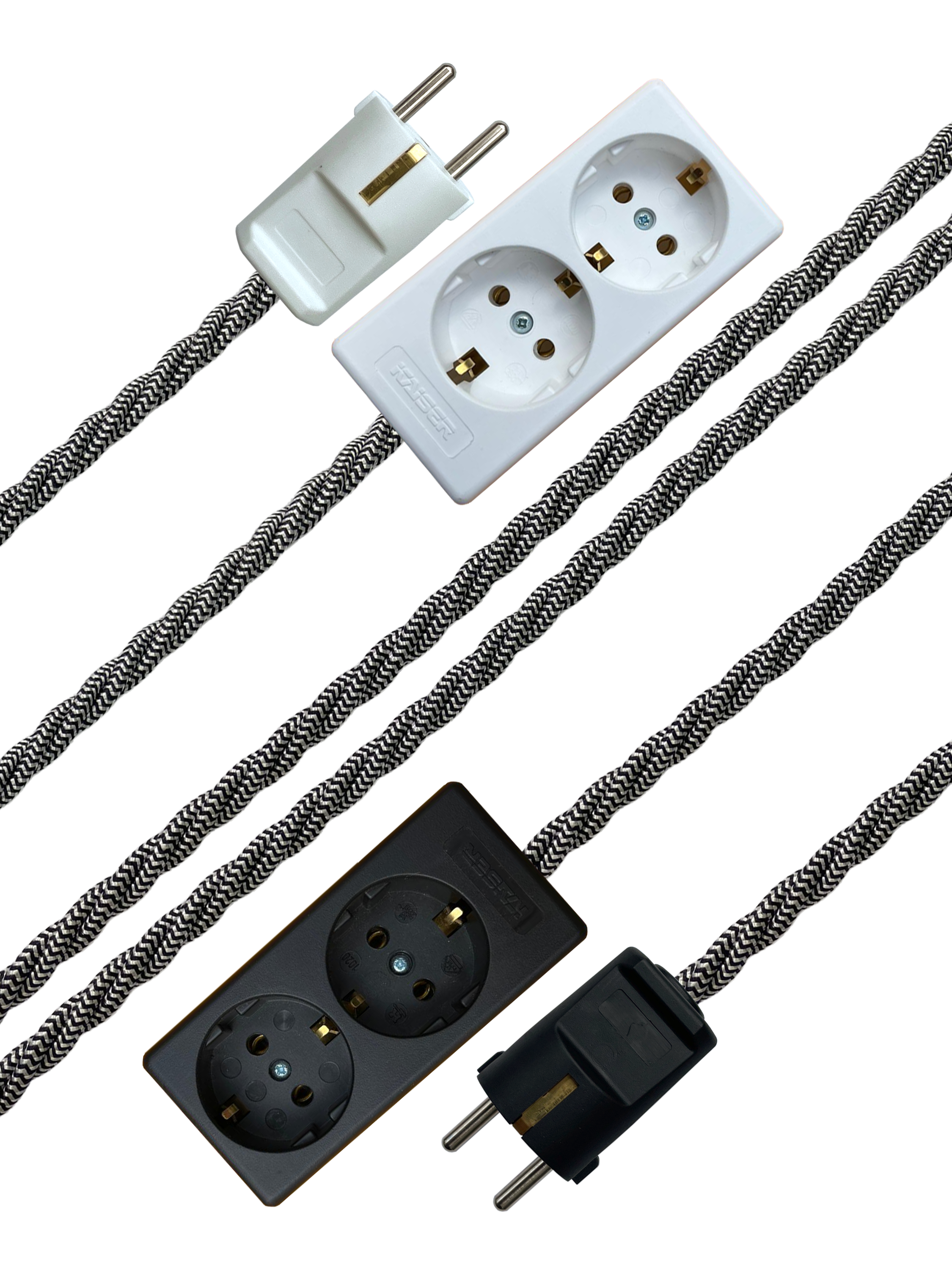 Bowie - Lola's Leads EU Fabric Extension Cable