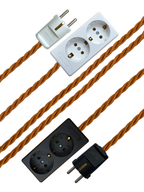Caramac - Lola's Leads EU Fabric Extension Cable