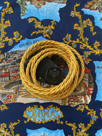 Gold - Lola's Leads Fabric Extension Cable