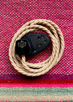 Jute - Lola's Leads Fabric Extension Cable