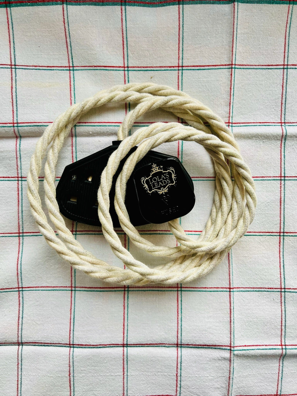Porridge - Lola's Leads Fabric Extension Cable