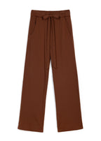 GODDESS wide leg trousers, praline
