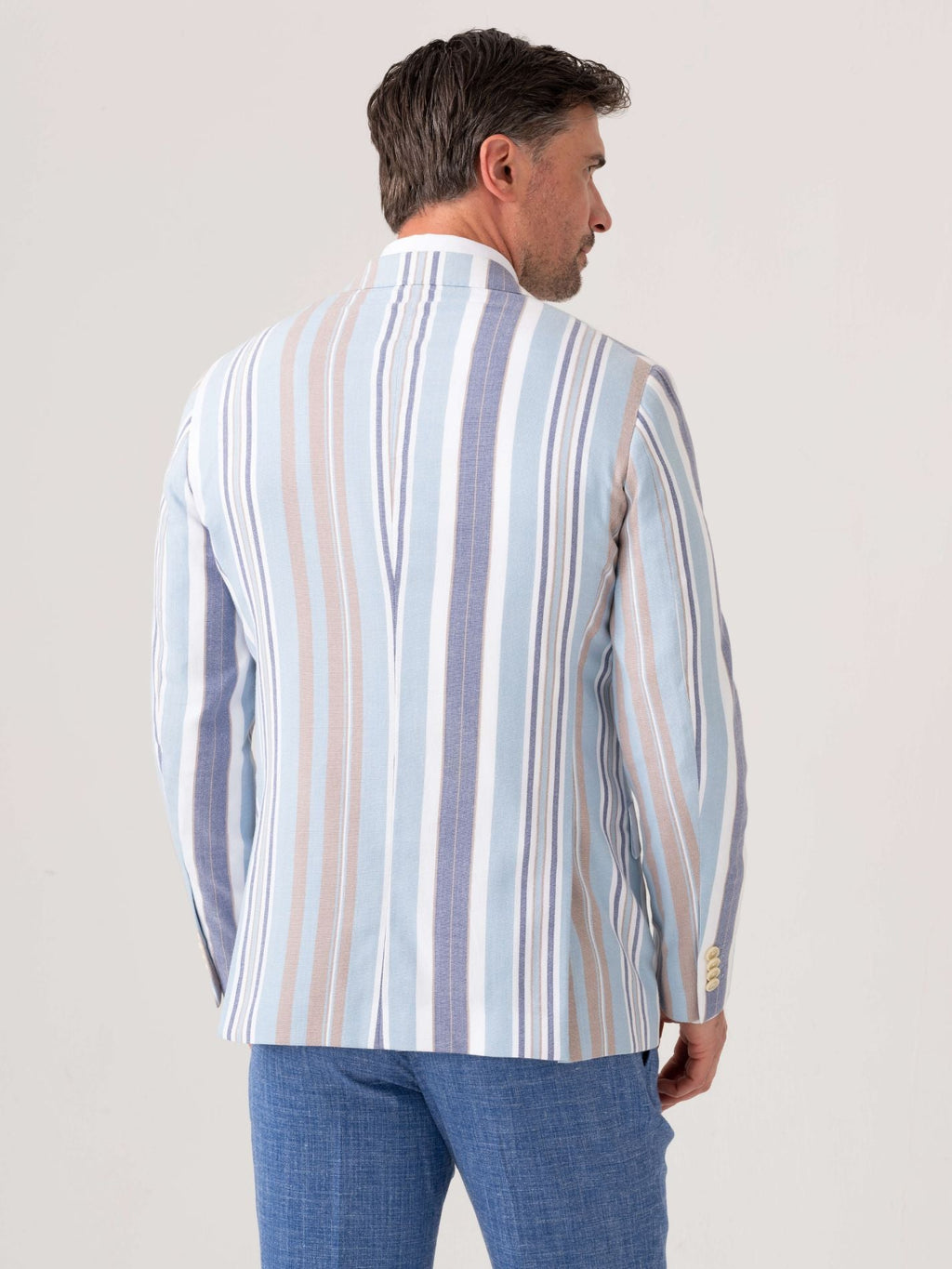 Lamu Striped Kikoy Blazer