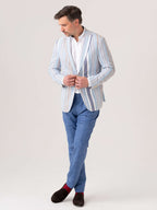 Lamu Striped Kikoy Blazer