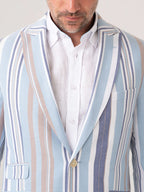 Lamu Striped Kikoy Blazer