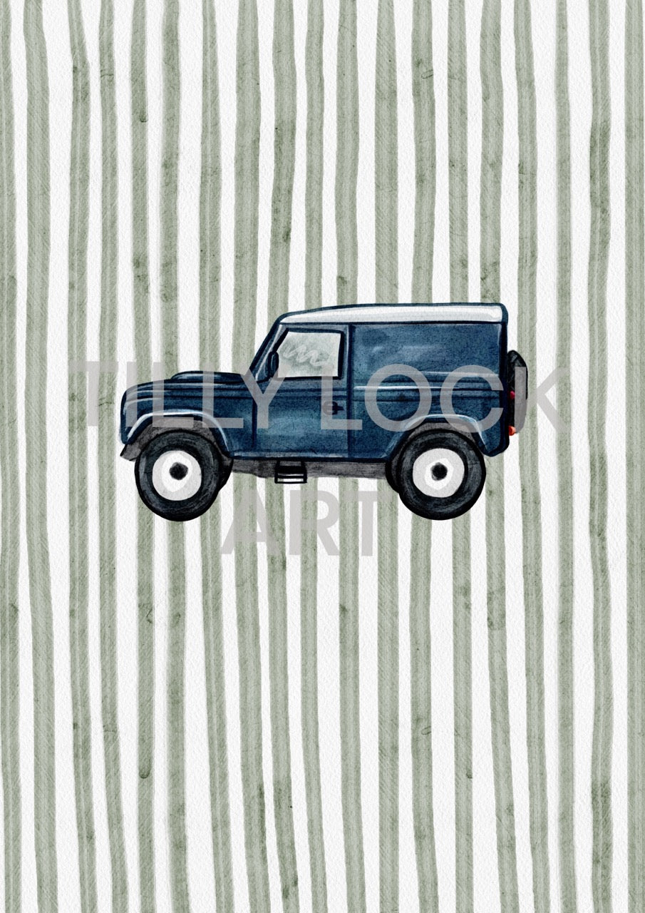 LANDROVER ~ BLUE