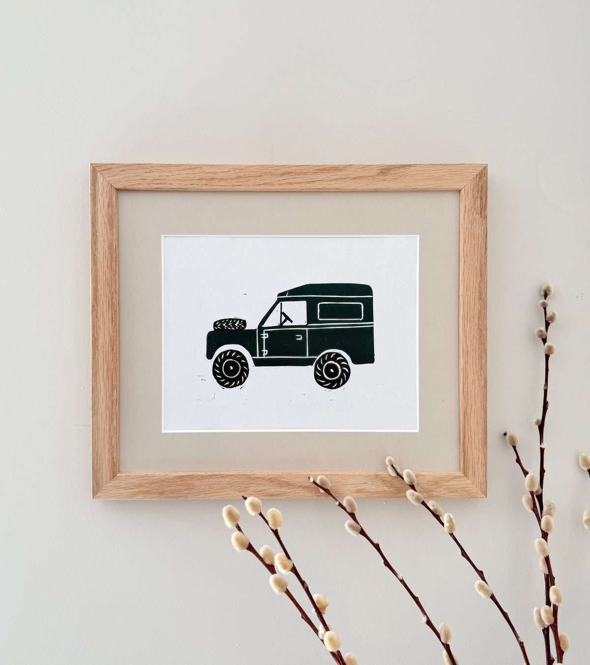 'A Rough Ride' Country Classic - Original Print