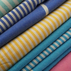 Large Stripey Cotton Throw