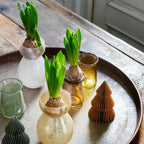 Large Rustic Round Zinc Garden Tray | 40cm