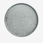 Large Rustic Round Zinc Garden Tray | 40cm
