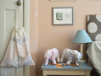 Blue Elephant Laundry Bag