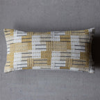 Remi Woven Cushion - Mustard