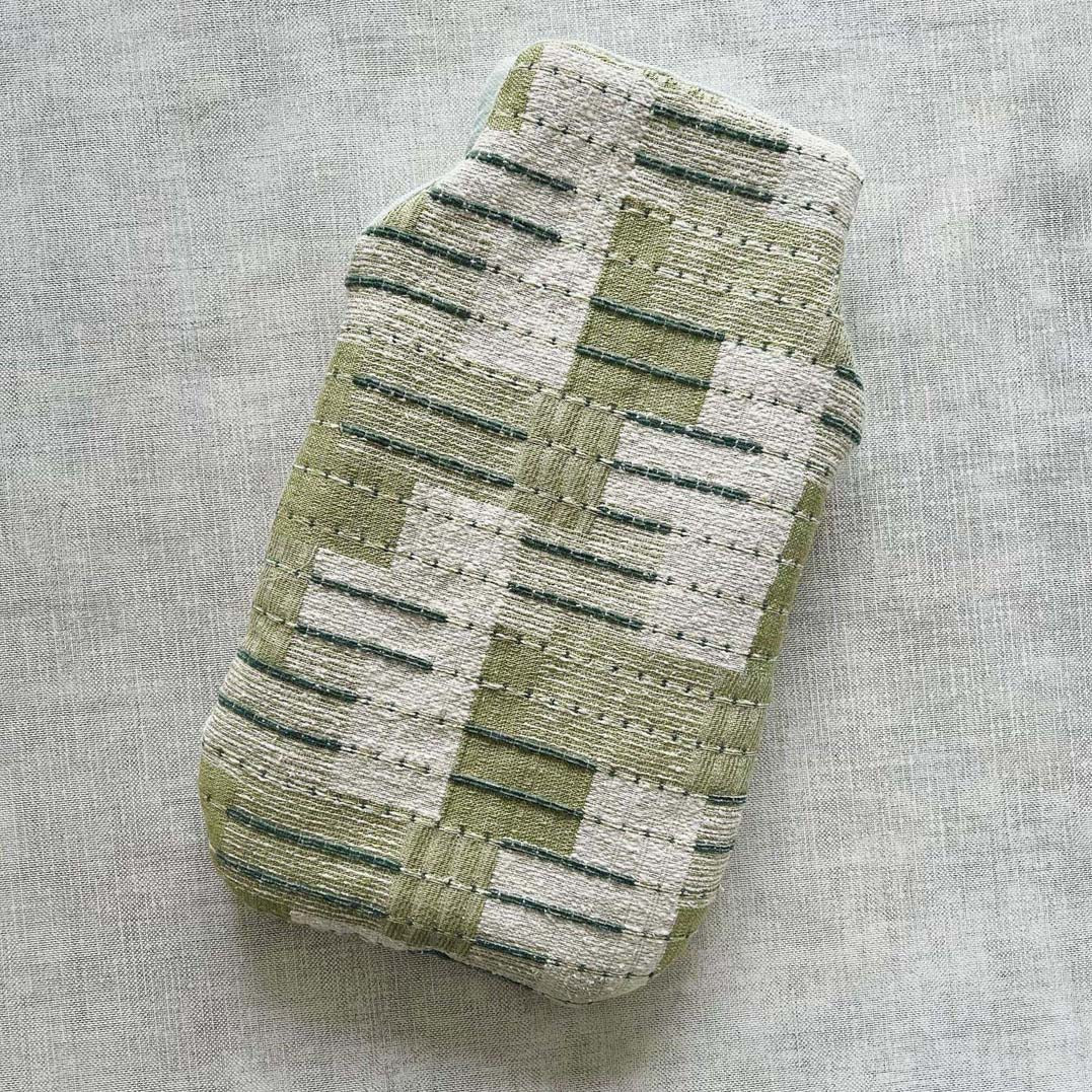 Remi Hot Water Bottle Cover - Moss Green
