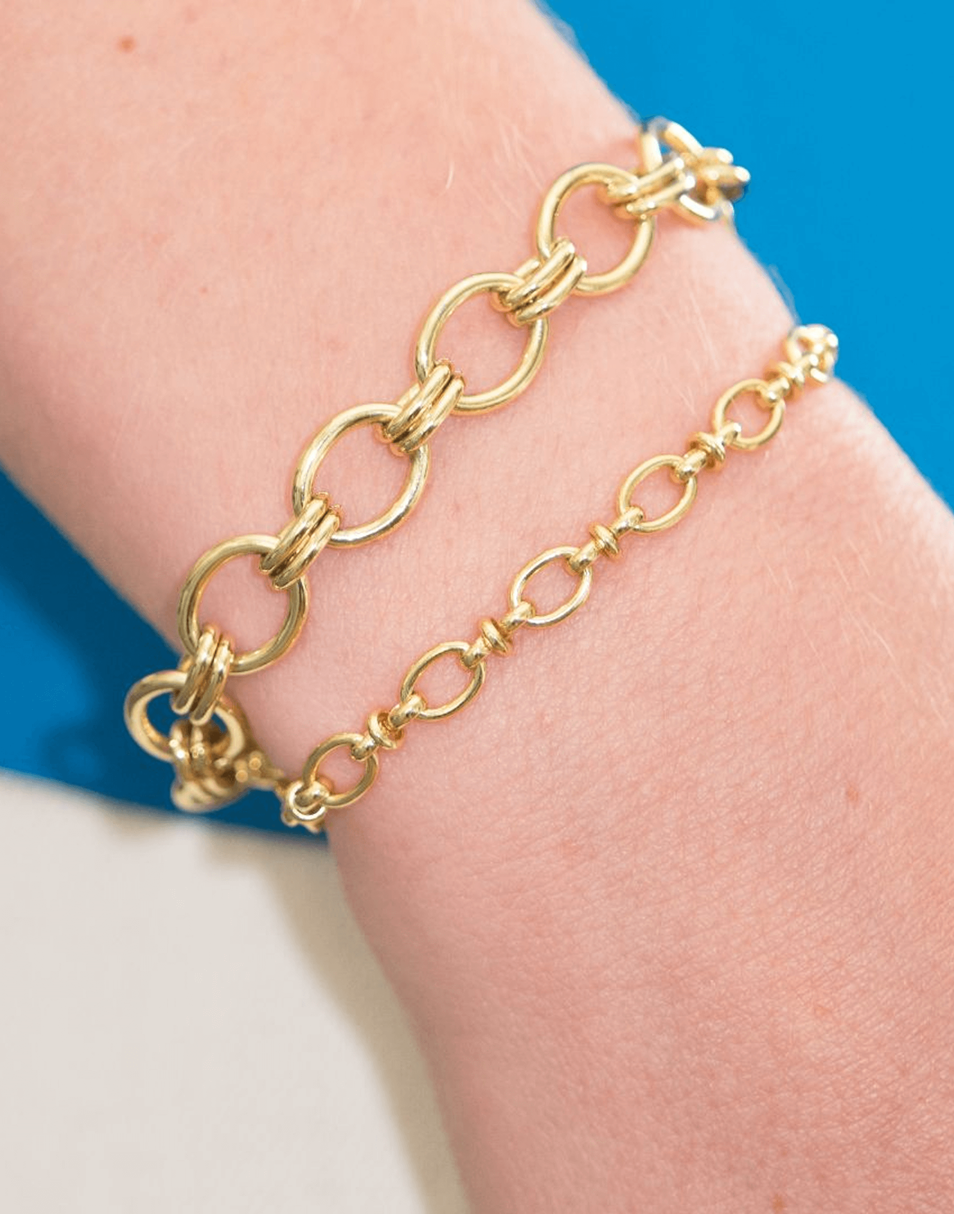 Pippa Gold Link Bracelet