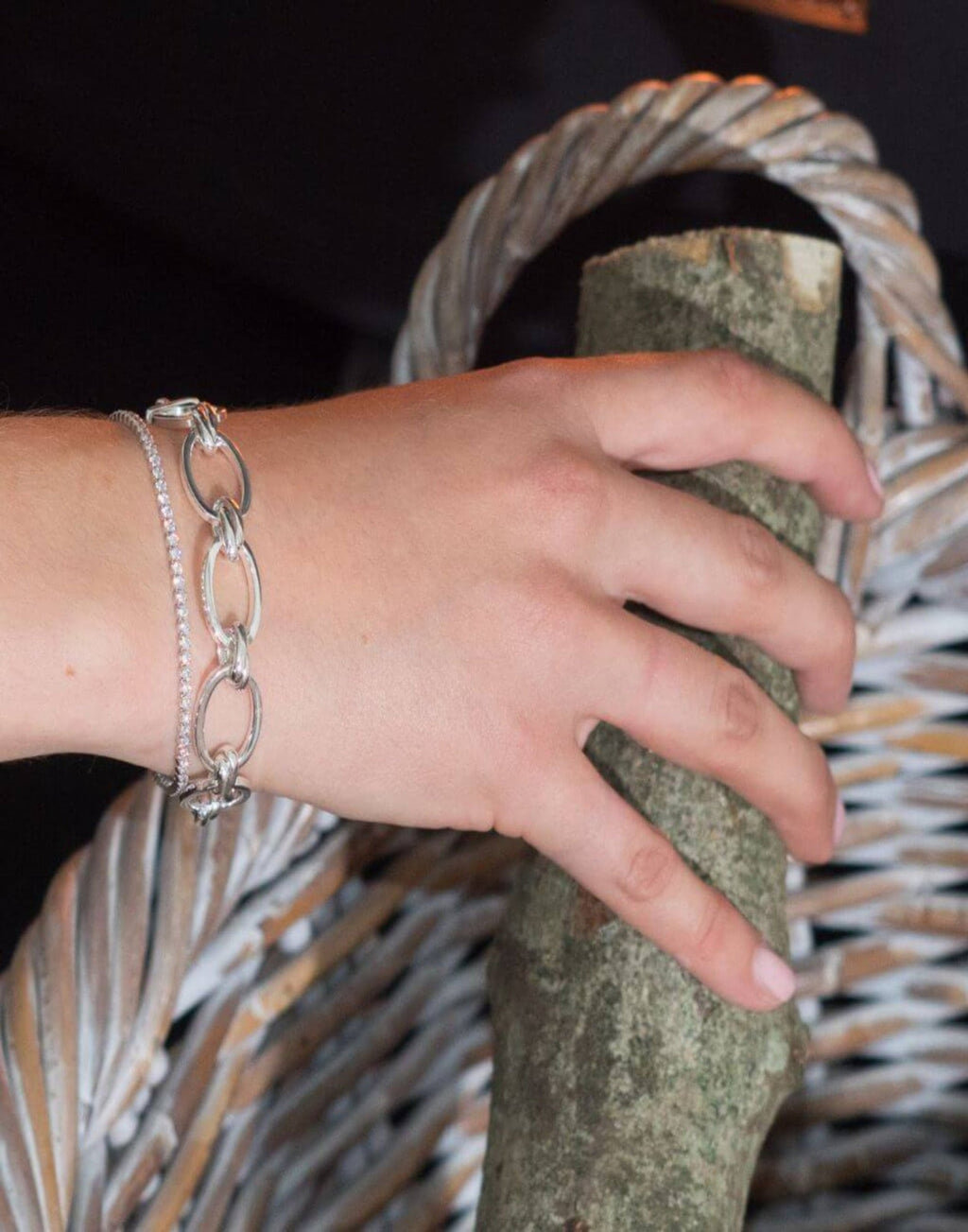 Lulu Silver Link Bracelet