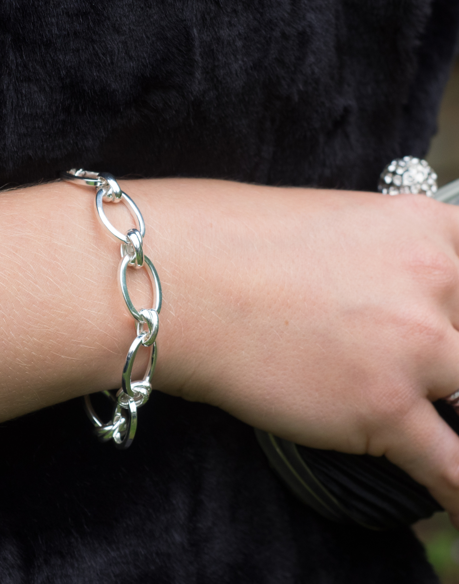 Lulu Silver Link Bracelet