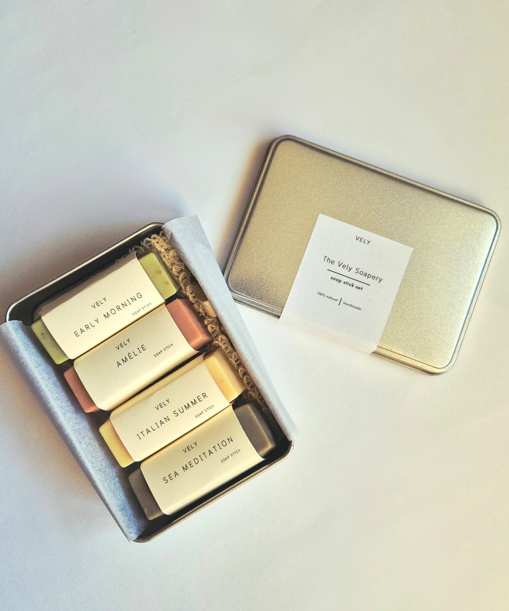Luxury Guest Soap Gift Set – Handmade & Plastic-Free