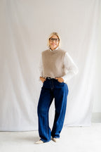 Poppy White Cotton Shirt