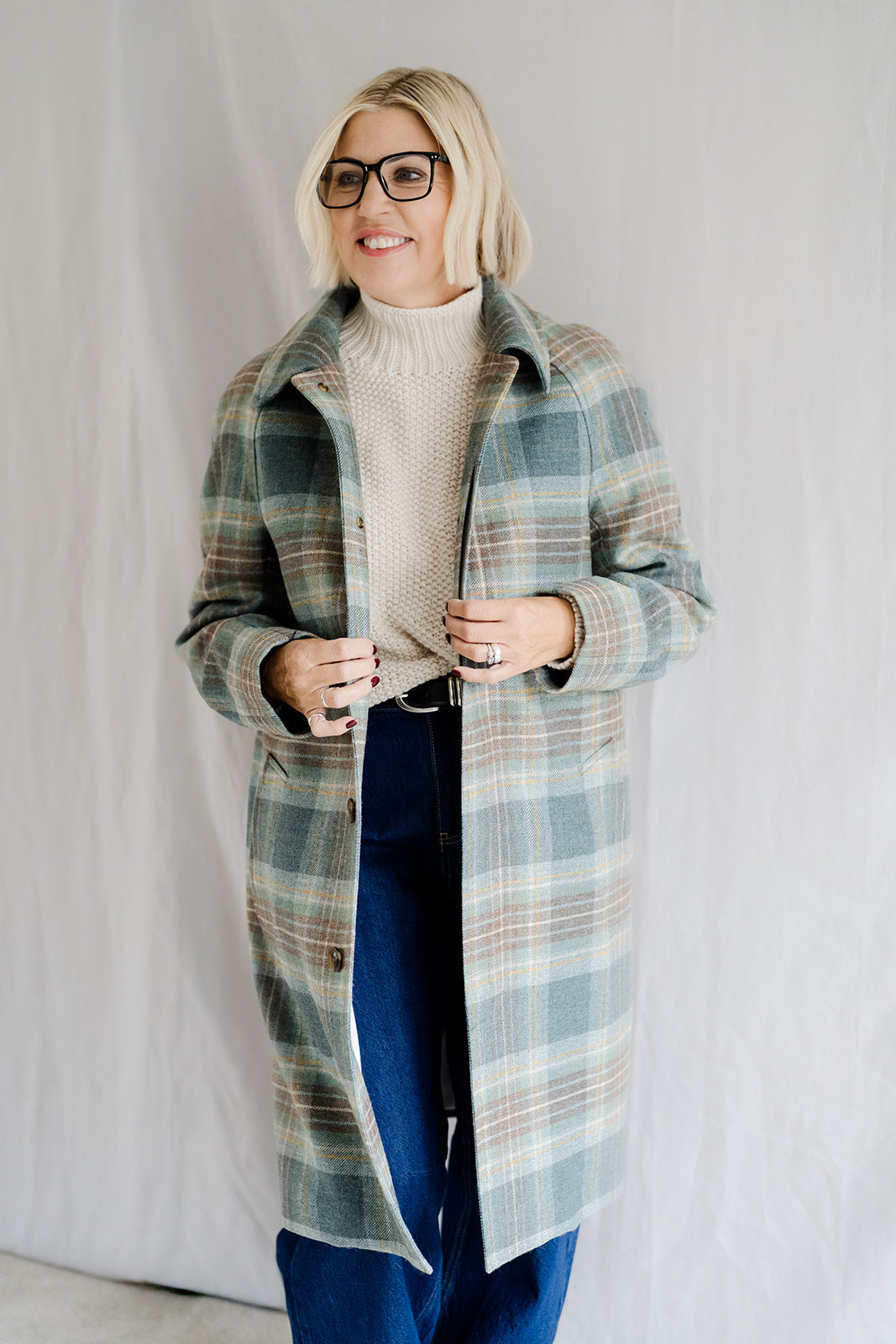 Pod & Pip Lambswool Waffle Jumper Almond