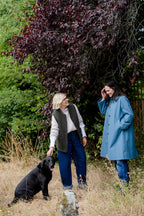 Pod & Pip Mimi Coat Tapestry Blue