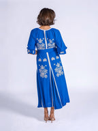 'LYRA' DRESS IN ROYAL BLUE'