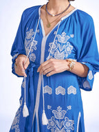 'LYRA' DRESS IN ROYAL BLUE'