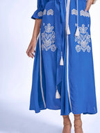 'LYRA' DRESS IN ROYAL BLUE'