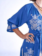 'LYRA' DRESS IN ROYAL BLUE'