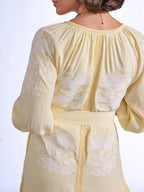 'LYRA' DRESS IN LEMON