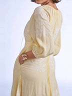 'LYRA' DRESS IN LEMON