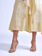 'LYRA' DRESS IN LEMON
