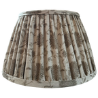 16" SOFT GATHERED LAMPSHADE ~ MOONPENNY CLAY