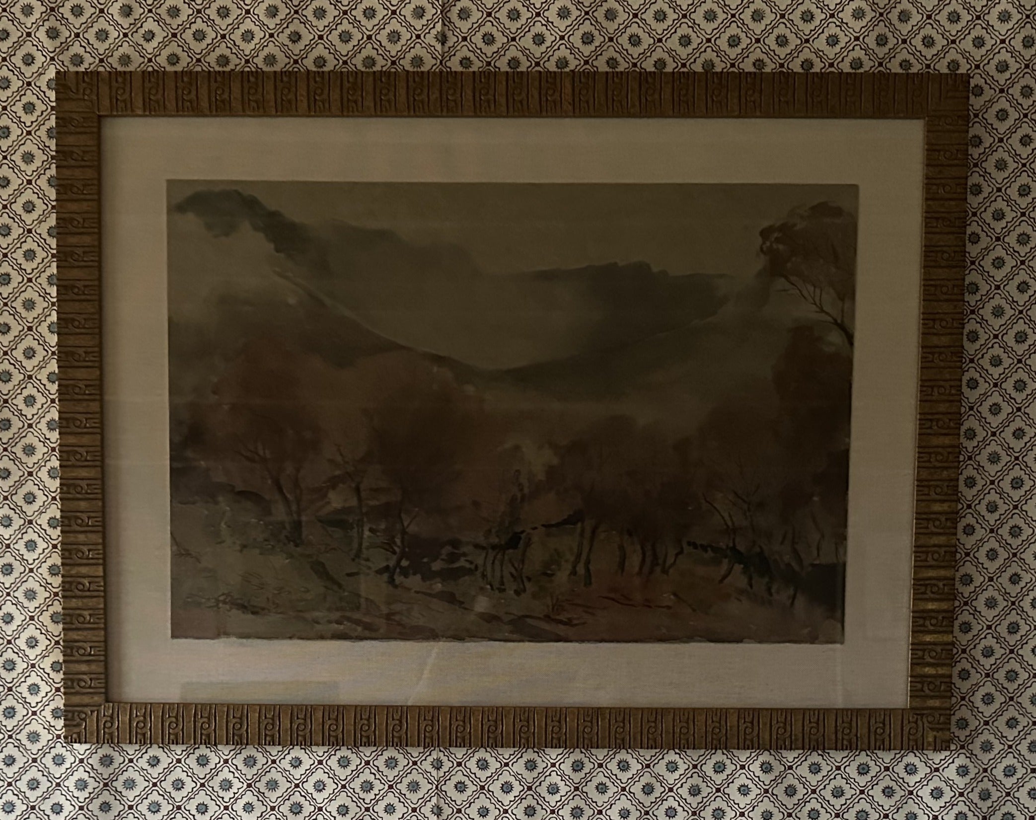 MOUNTAIN WATERCOLOUR