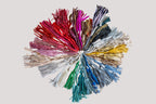 LEATHER TASSELS. RAINBOW OF COLOURS.