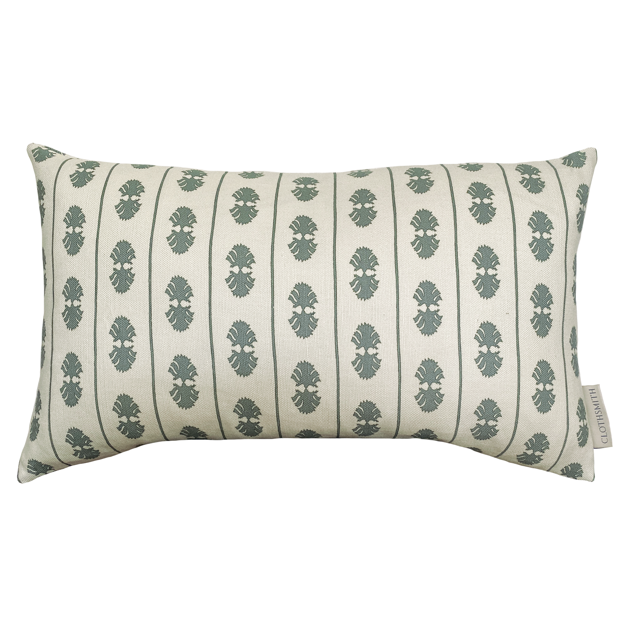 Mallary Rectangular Stripe - Blue Green