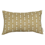 Mallary Rectangular Stripe - Hay Yellow