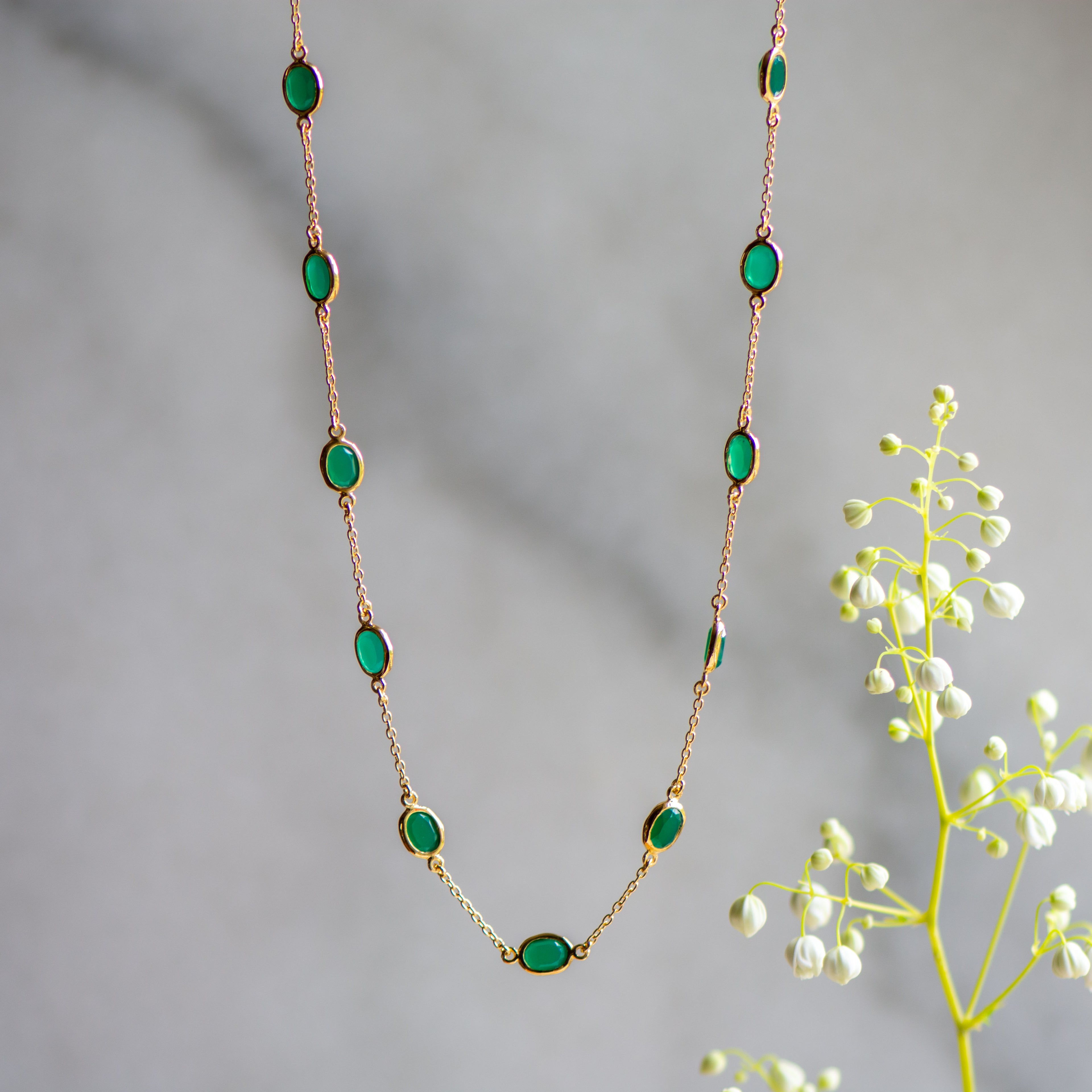 Green Onyx Necklace