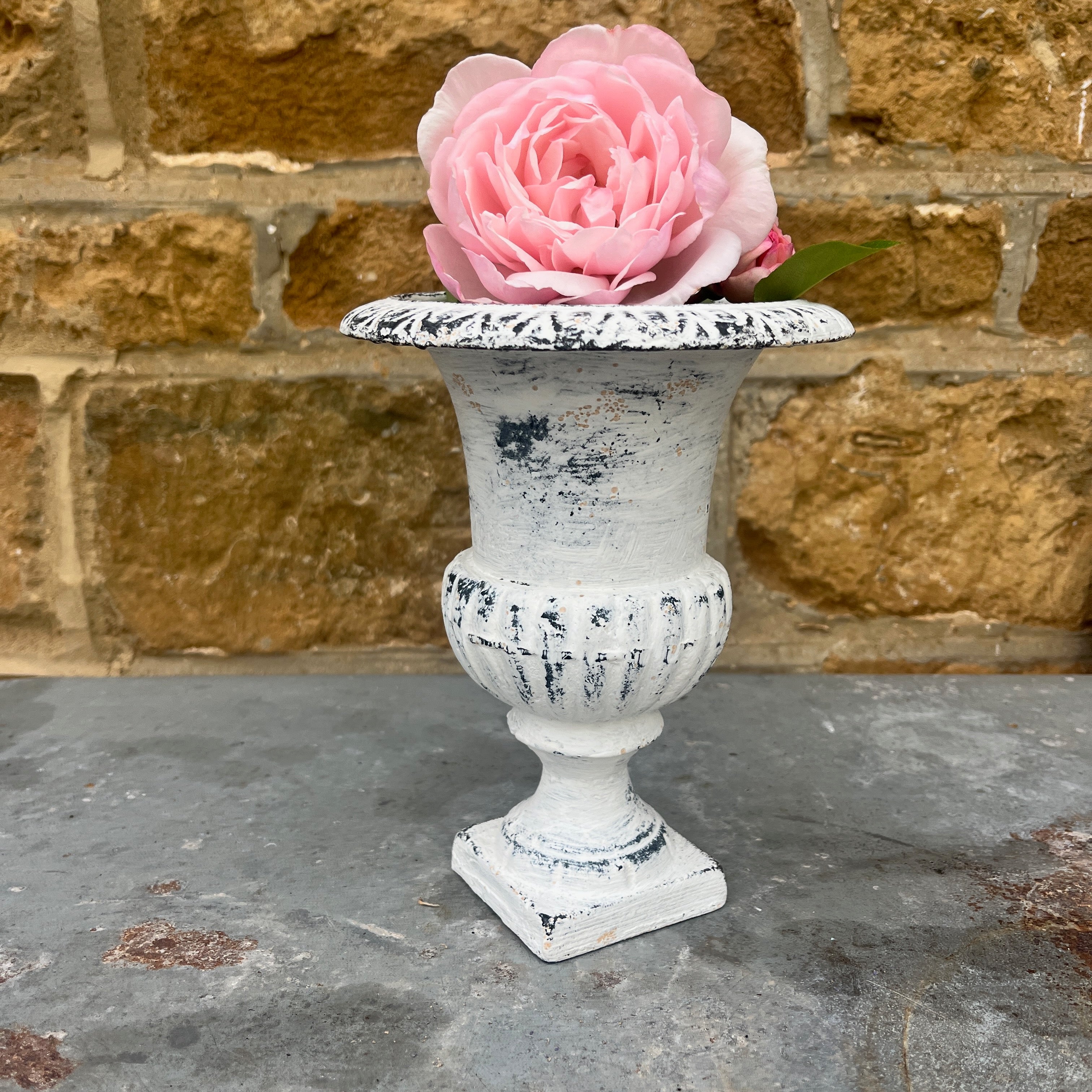 Vintage Cast Iron Urns